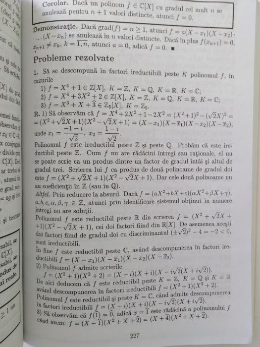 matematica manual pentru clasa a XII- a analiza matematica si algebra