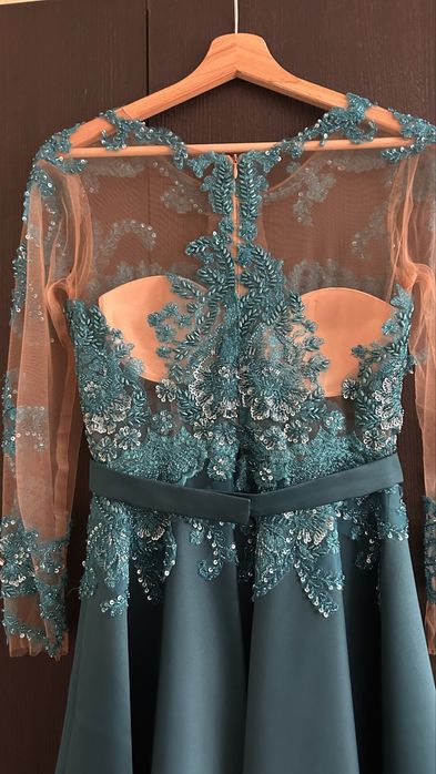 Rochie superba turcoaz