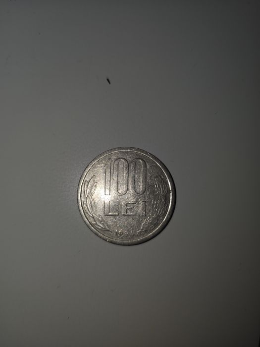 Monedă 100 lei din 1994 Mihai Viteazul