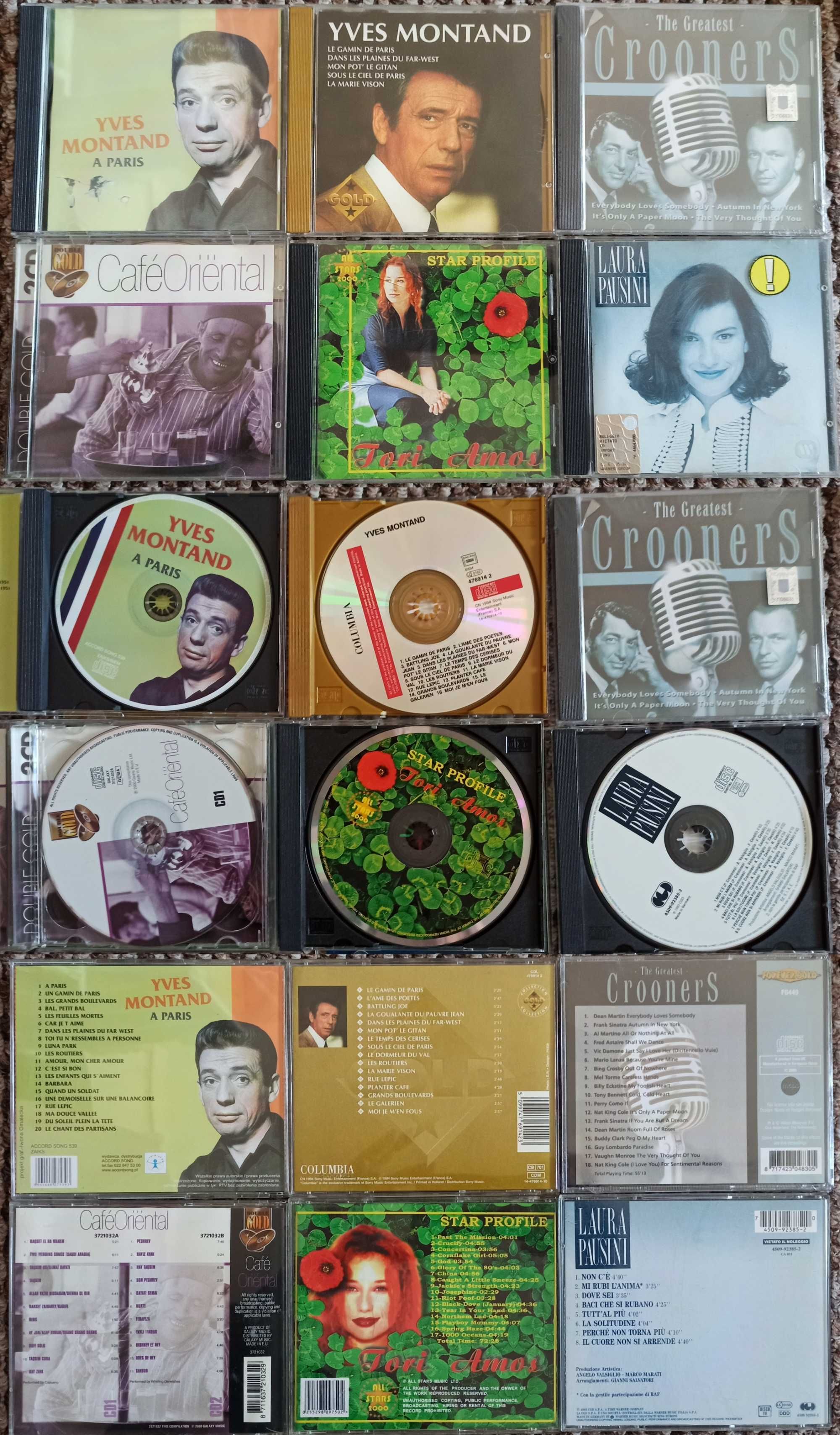 CD original + Booklet, Madonna, The Cure, ENYA, Brel, 2+1 GRATUIT