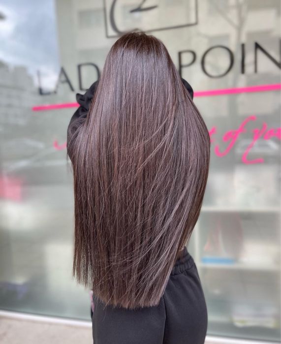 Ladies point естествена коса