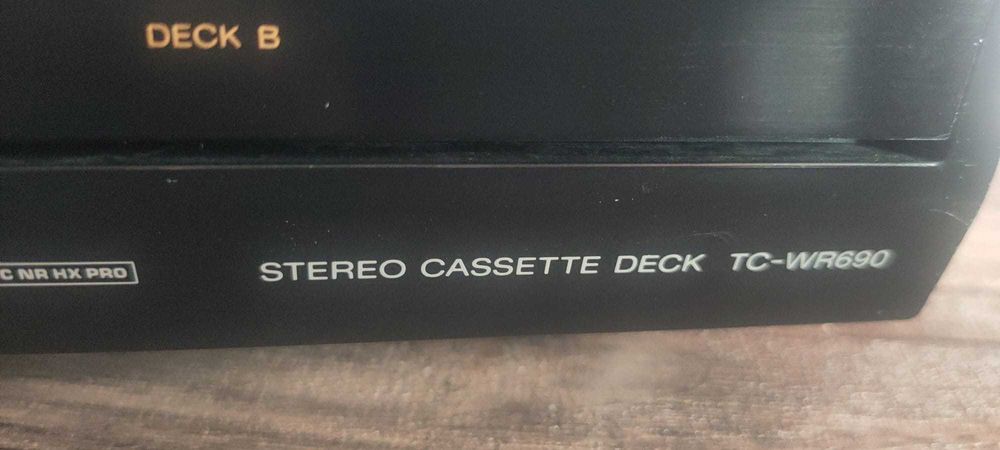 SONY TC-WR690 stereo cassette deck