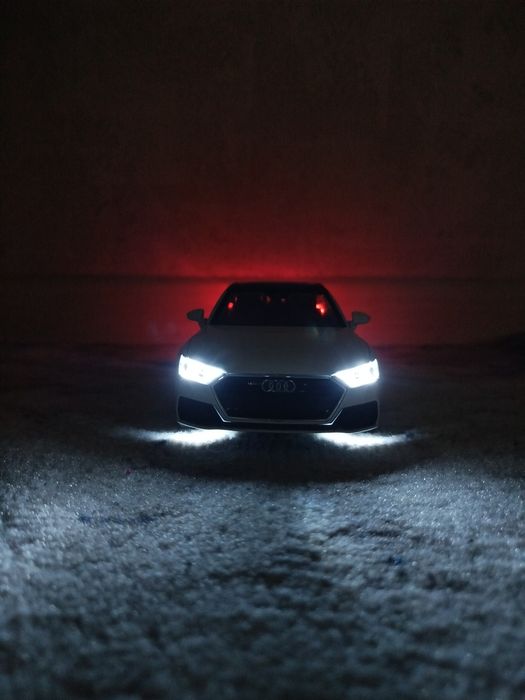 Metallic car AUDI A7