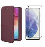 Husa Flip Piele Folie Sticla Cover Samsung A13/A23/A33/A24/A25/A26/A36
