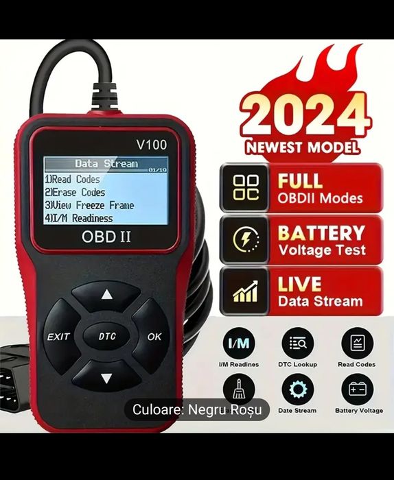 Vând tester diagnoza auto OBD 2/EOBD+CAN