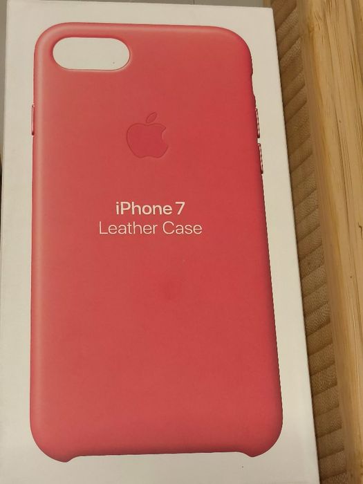 Husa de protectie Apple Leather Case pentru iPhone 7