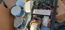 4-boxe  de plafon JBL C24 CT-Micro  si un Philips Plena mixer amplific