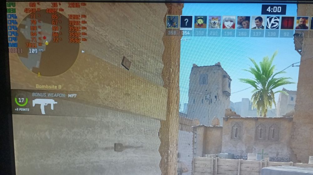 Компютър Fortnite/CS2/GTA V/PUBG със i5/GTX 1060/12GB RAM/500 HDD/WiFi