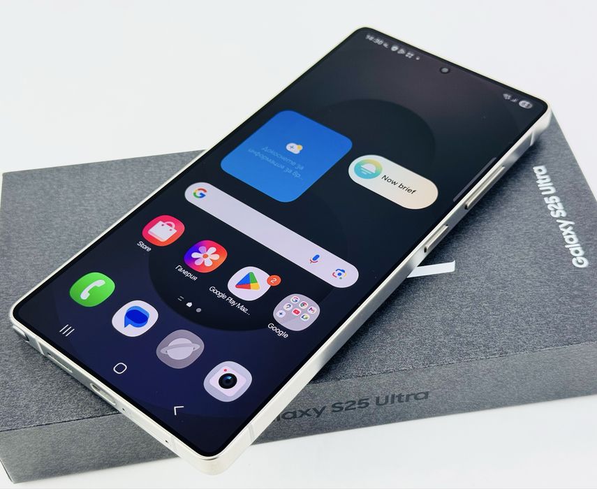 Samsung Galaxy S25 Ultra 5G 512GB 12RAM Jadegreen Перфектен! Гаранция!