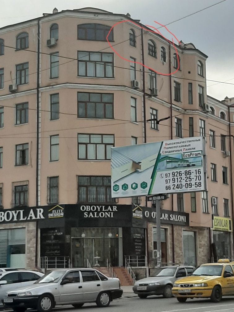 Сдаётся  2 комнатная квартира  6 этаже без лифта