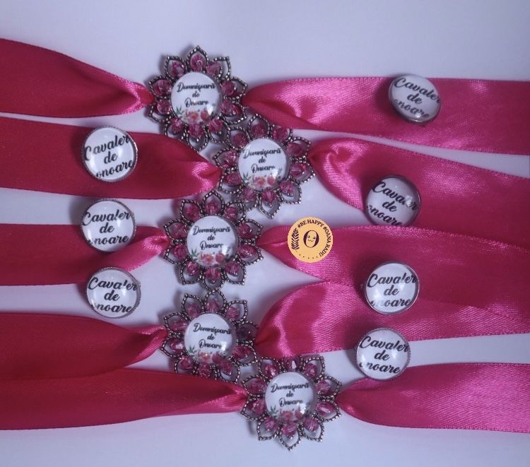 Brățără personalizată pentru nuntă: domnișoară de onoare, nașă, soacră