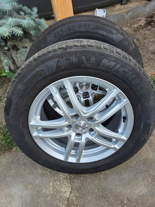 Set jante + Anvelope iarnă VW 17/7j/E40