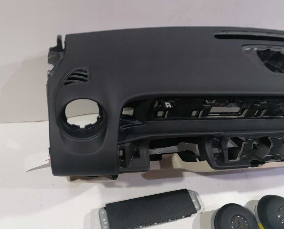 Mercedes Benz GLB kit airbag AMG - plansa bord 2 culori - set centuri