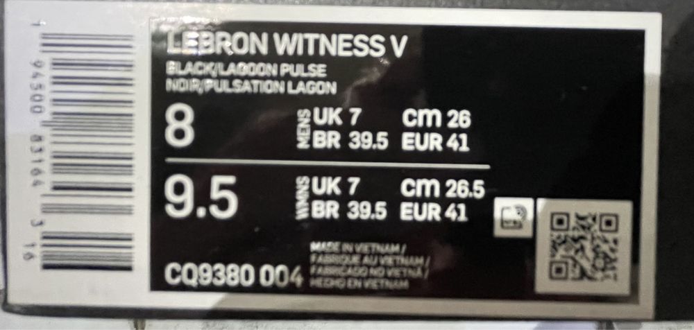 Nike LeBron Witness 5