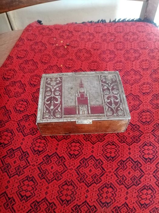 Шкатулка сигаретница ссср