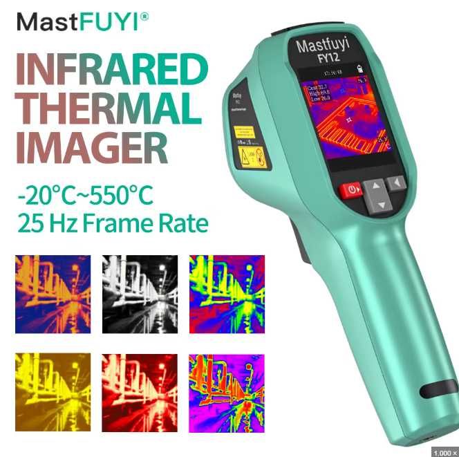 Camera termica Thermal camera termoviziune MASTFUYI  -20 550 C 90x90