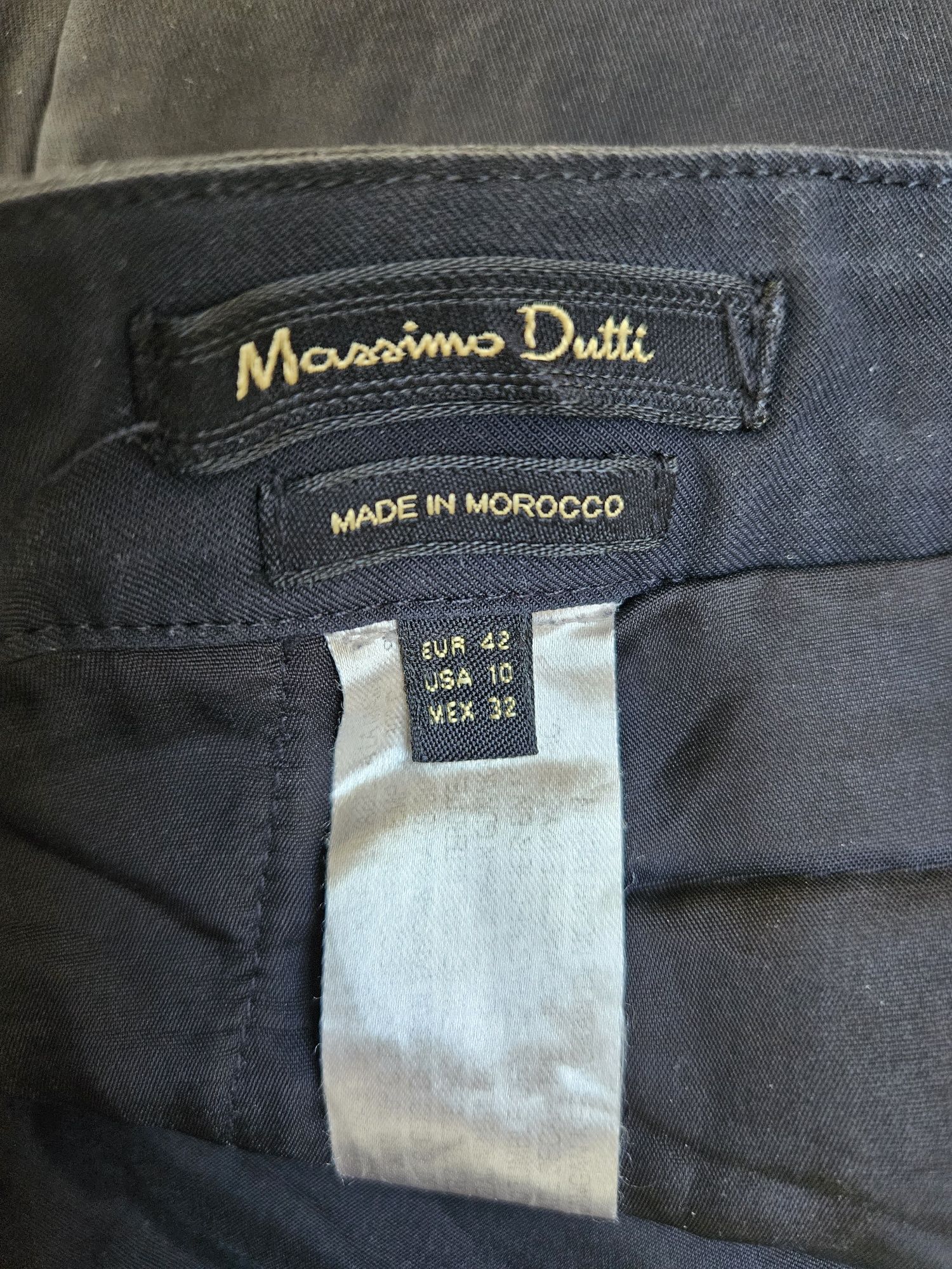 Massimo Dutti pantaloni negru tip pana 42