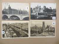14 carti postale ilustrate Franta  1912-1937