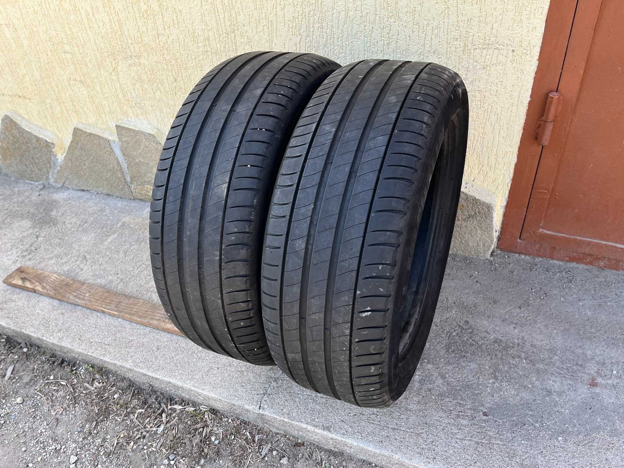 2 бр. летни гуми 225/55/17 Michelin DOT 0313 4,5 mm