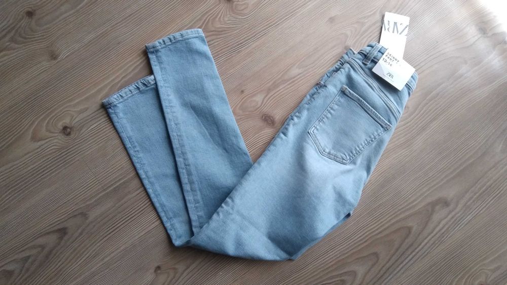 Нови!!! Zara - детски дънки 13-14г