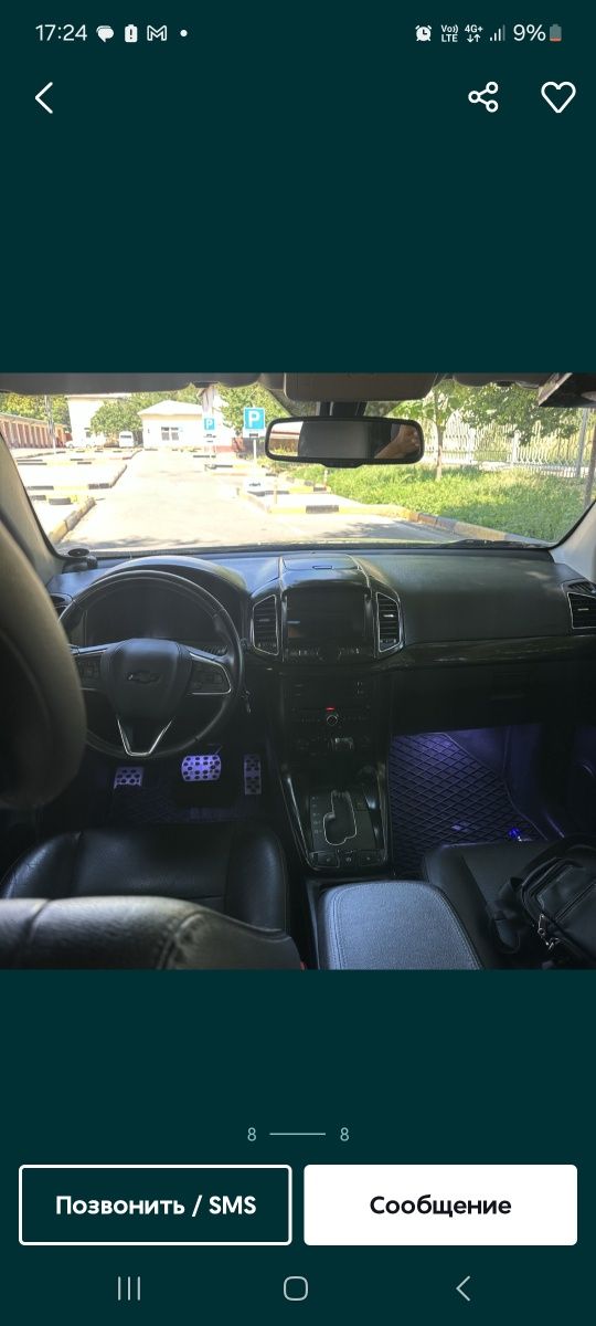 Captiva 3/4 satiladi 155 mln kelisimli