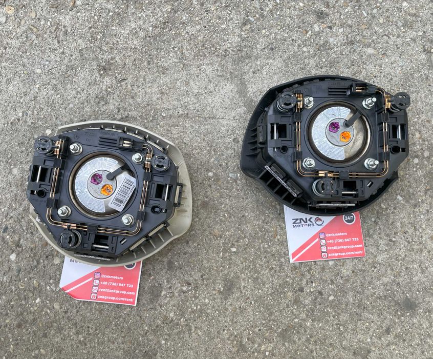 Fiat 500 - plansa de bord - set centuri de siguranta - kit airbag