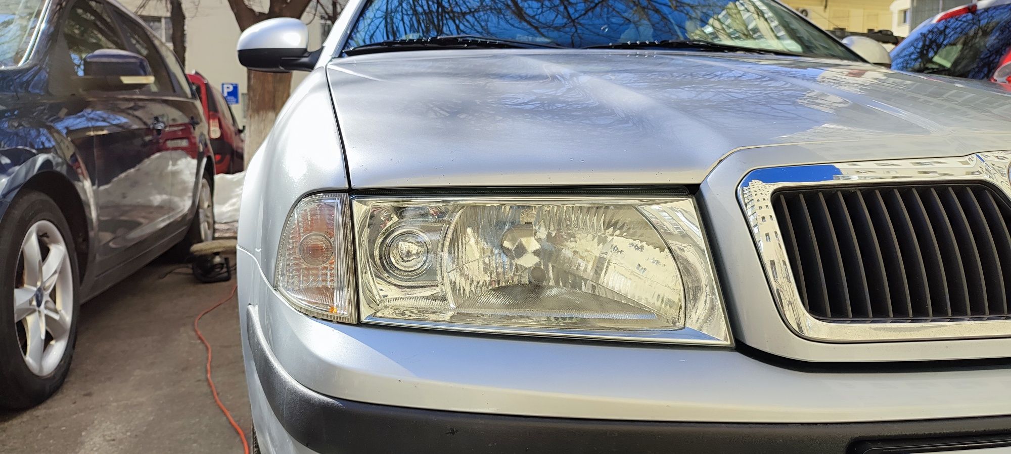 polishare faruri auto