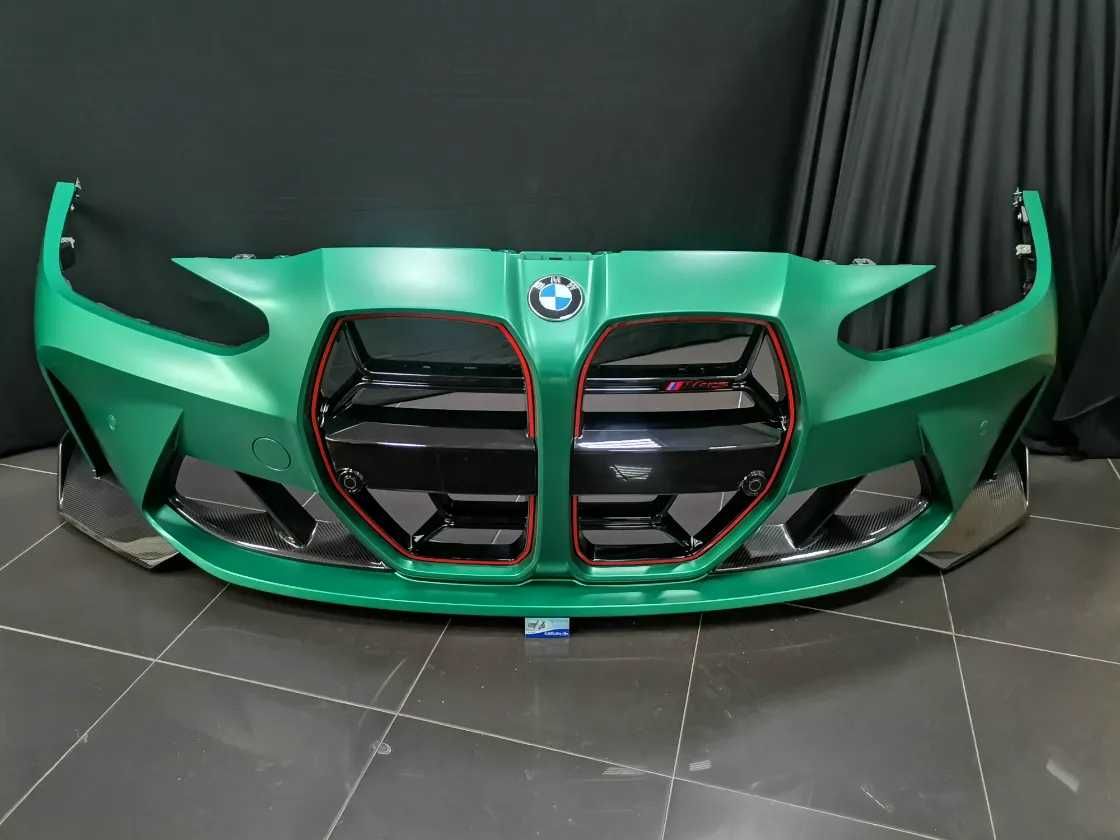 Като Нова Предна Броня Комплект BMW M4 G82 G83 CS Carbon