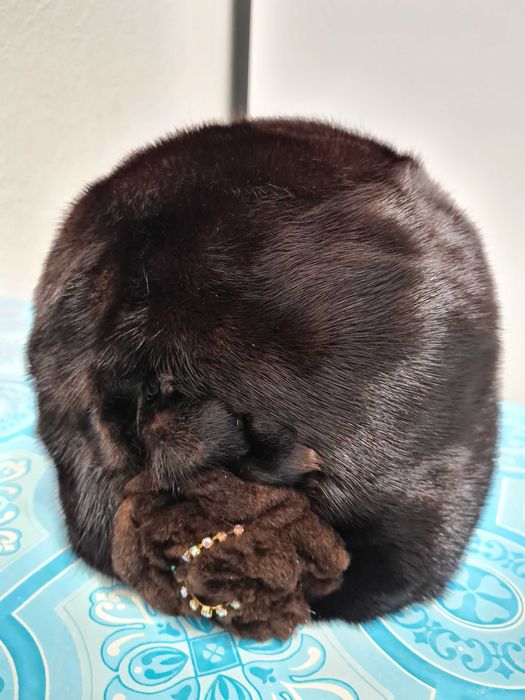 Красивая норковая шапка дёшево!