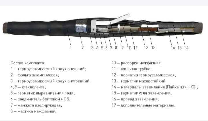 Муфта соединительная 3 СТП-10 150 НА 240