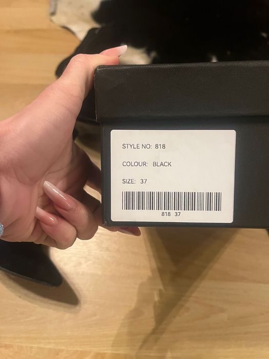 Botine YSL piele intoarsa marimea 37