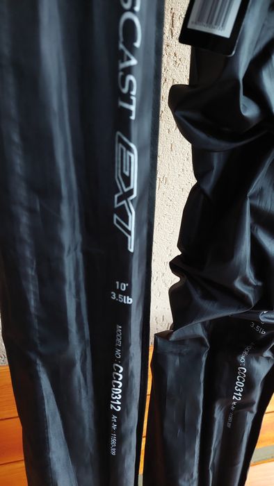 Set 2 lanswte crap daiwa crosscast extension de  3m/3,5lb. Noi