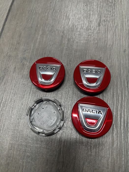 Căpăcele jante aliaj originale Dacia red line