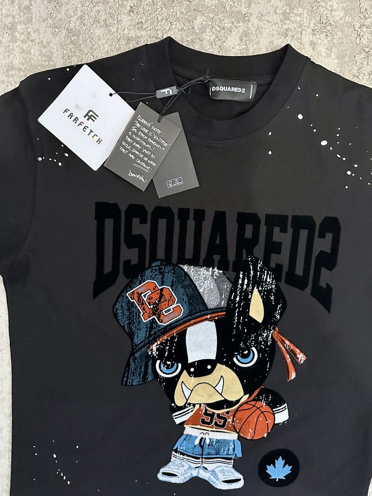 Tricou dsquared2 -Premium-(tip Zara Gucci)