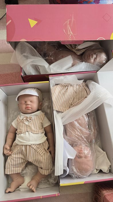 Нови реалистични силиконови бебета момчета