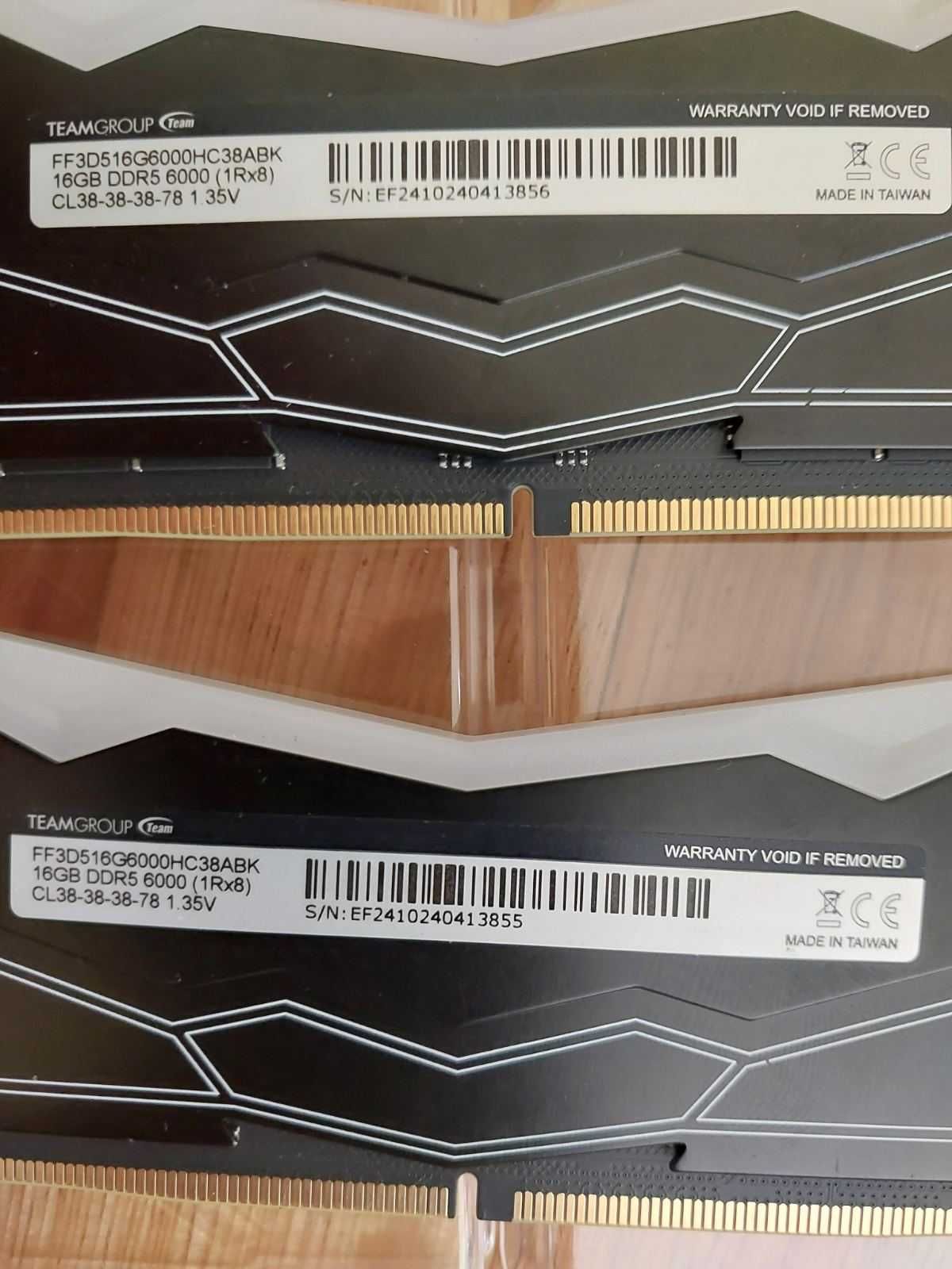 32GB DDR5 6000Mhz - T-Force, Crucial, Patriot Viper, Kingston EXPO/XMP