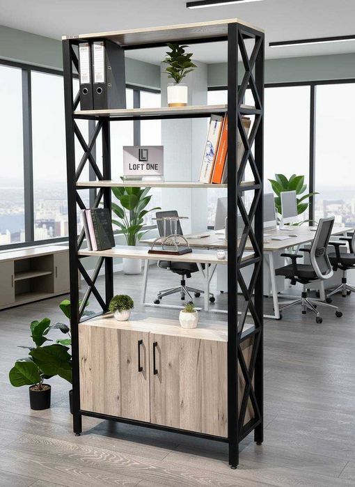 Лофт СТЕЛЛАЖ полки ШКАФ для документов, от производителя STELLAJ loft