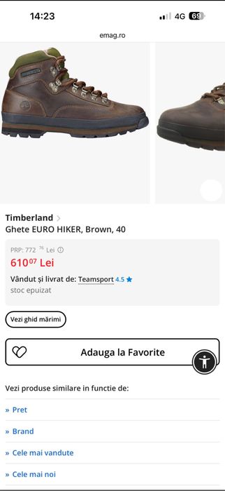 Ghete Timberland