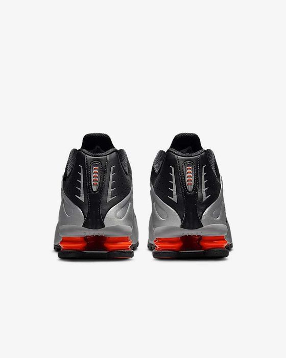 NIKE Shox R4 Sport Metalic Silver Black Men