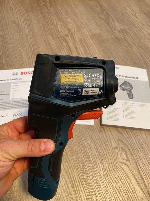 Термодетектор BOSCH Professional GIS 1000 C, (не е използвано)