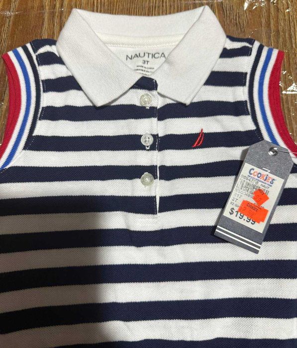 Платье-поло для девочек Nautica (США)