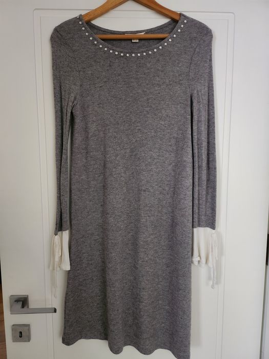 Сива мека рокля SPRINGFIELD