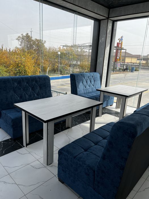 Choyxona kafe va boshqa turdagi joylari uchun yumshoq mebel zakaz