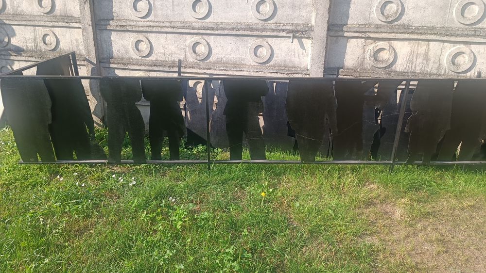 Balustrada metalica decorativa forma "L"