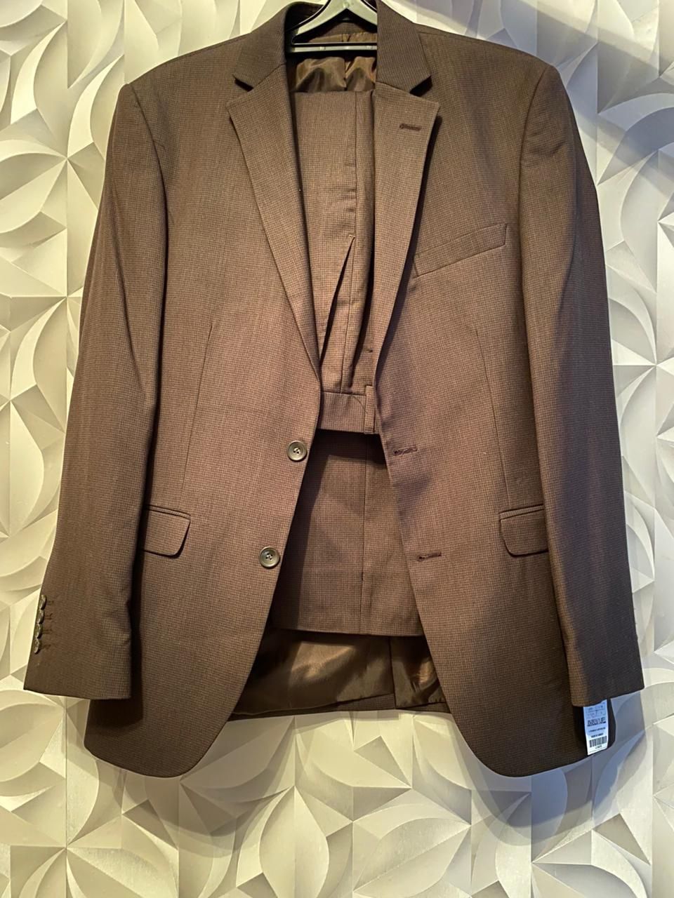 Продажа костюм мужской коричневый цвет размер 48
