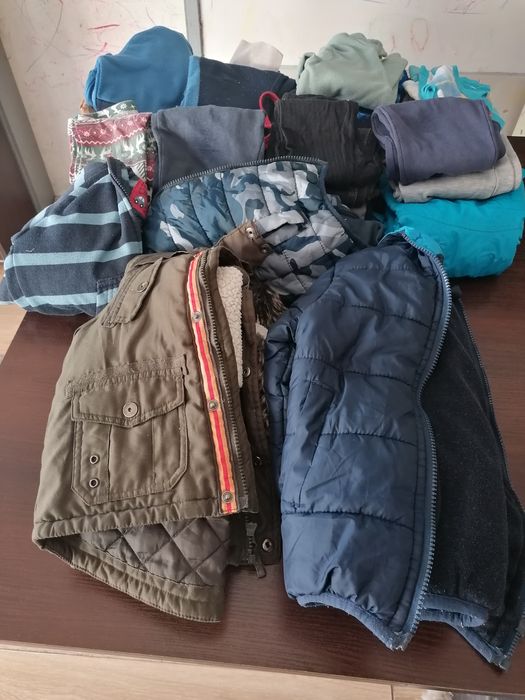 Лот зимни дрехи, якета и грейка
