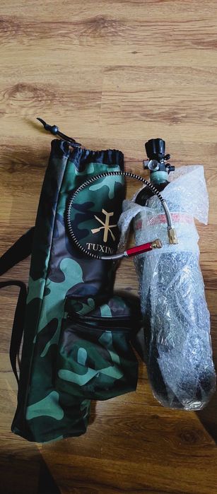 Карбонова бутилка Tuxing- PCP 3L 300bar