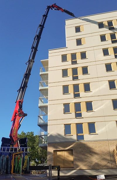 Камион с Кран 36 метра / Транспорт