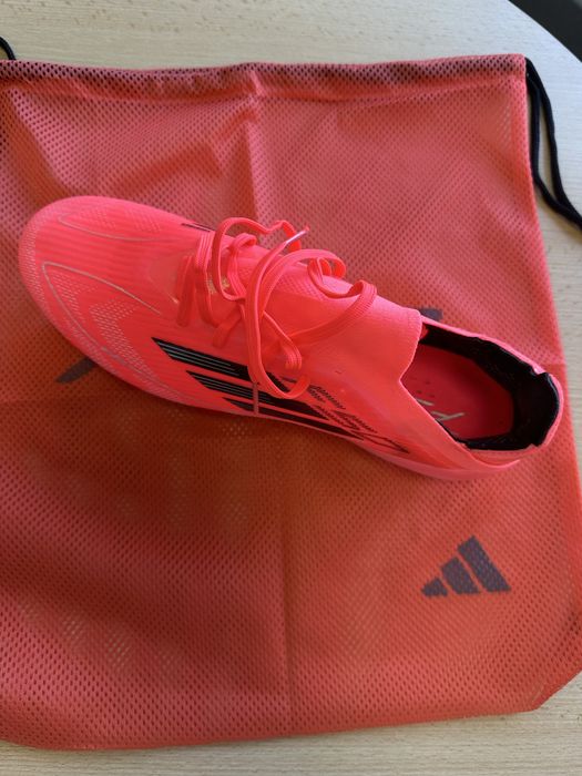 Ghete fotbal Adidas F50 Elite FG – noi, mărimea 44