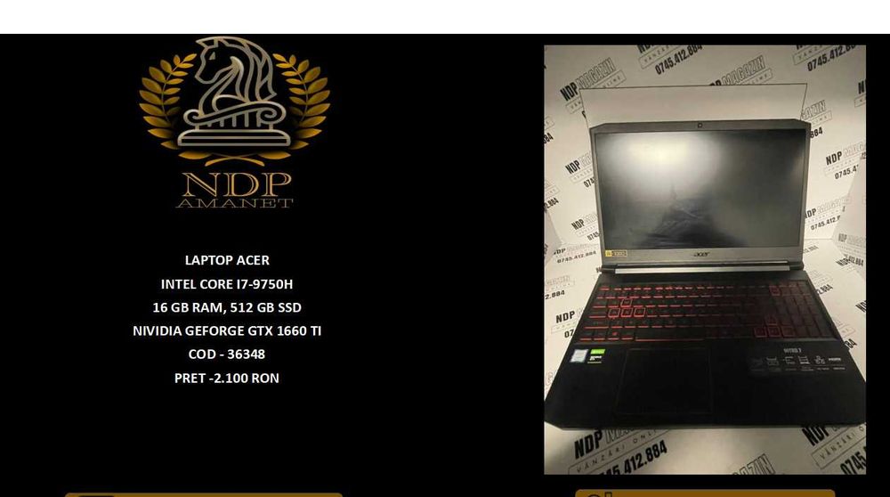 NDP Amanet NON-STOP Bld.Iuliu Maniu 69 LAPTOP ACER (36348)